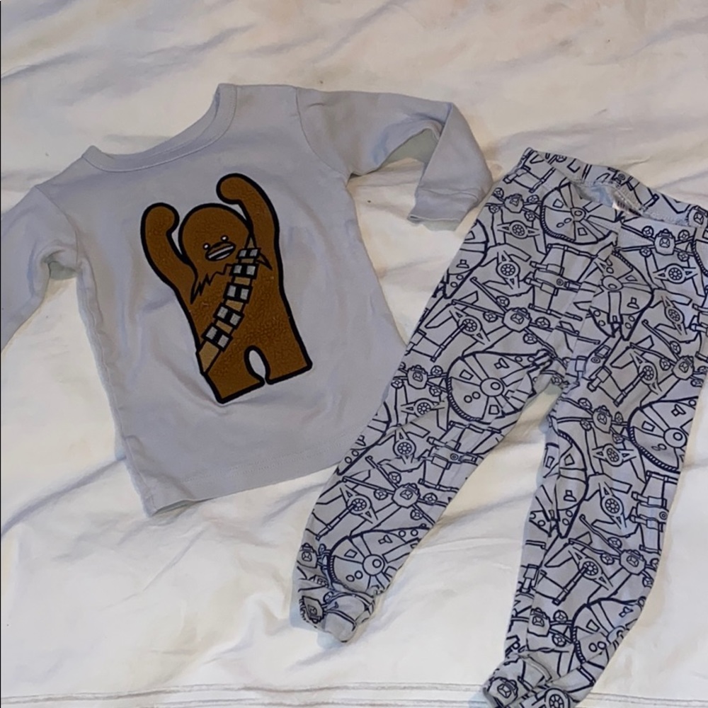 Gap Star Wars Chewbacca Toddler Pajamas
